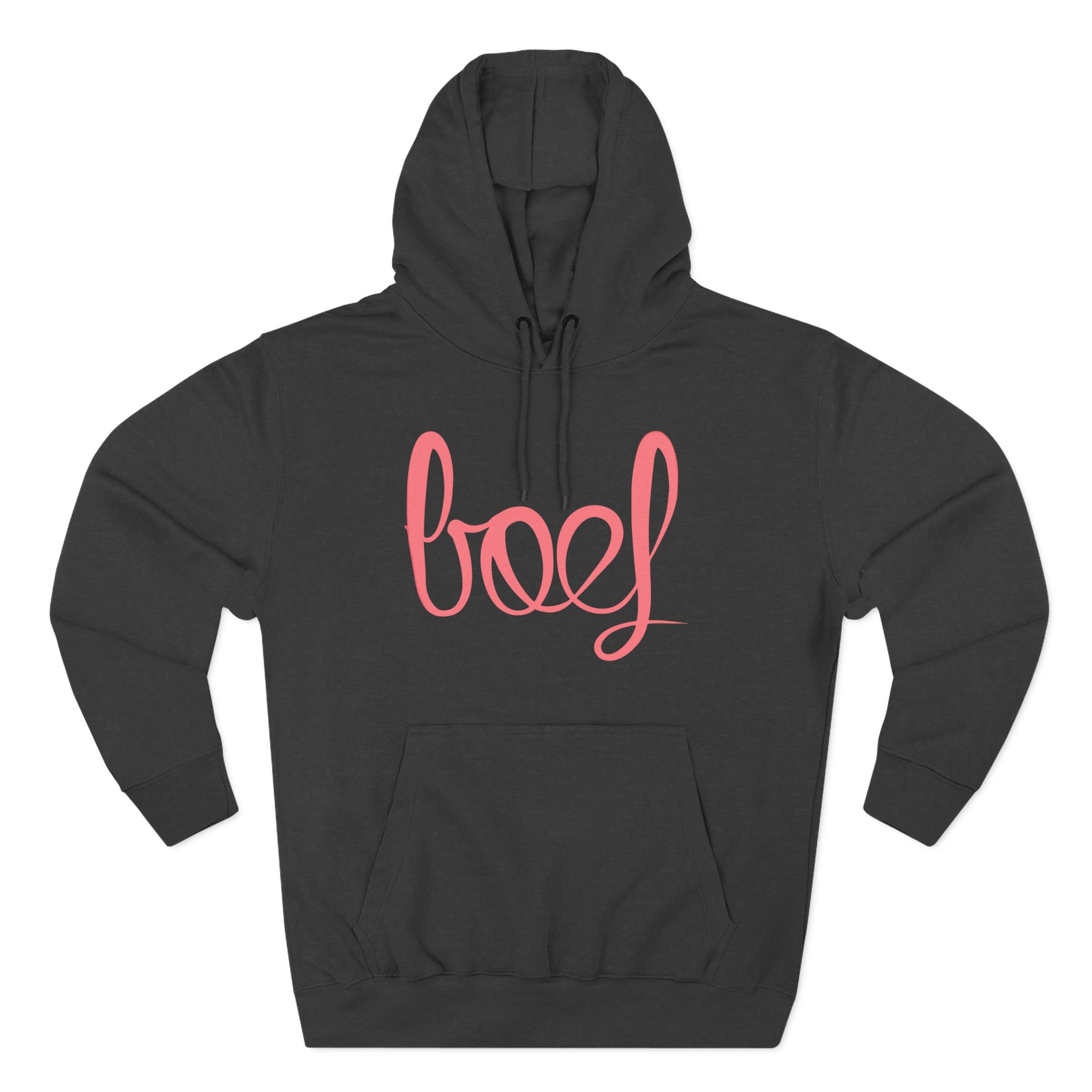 Boef Three-Panel Fleece Hoodie