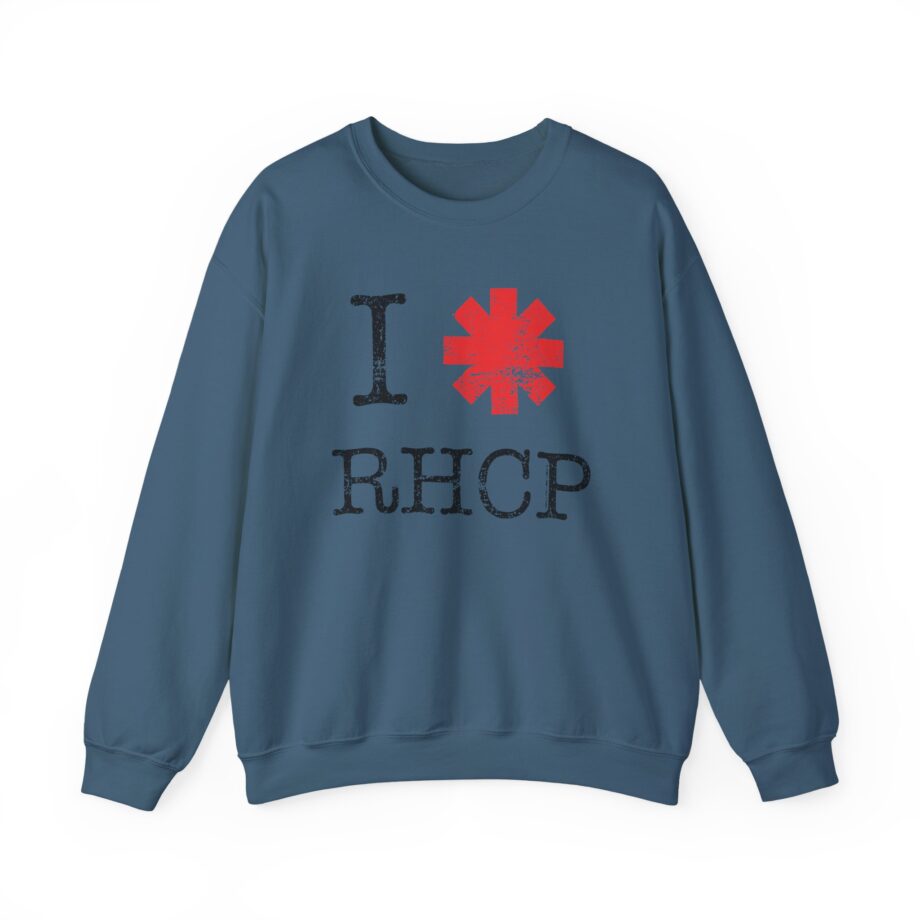 Red Hot Chili Peppers I Heart Rhcp Unisex Heavy Blend™ Crewneck Sweatshirt