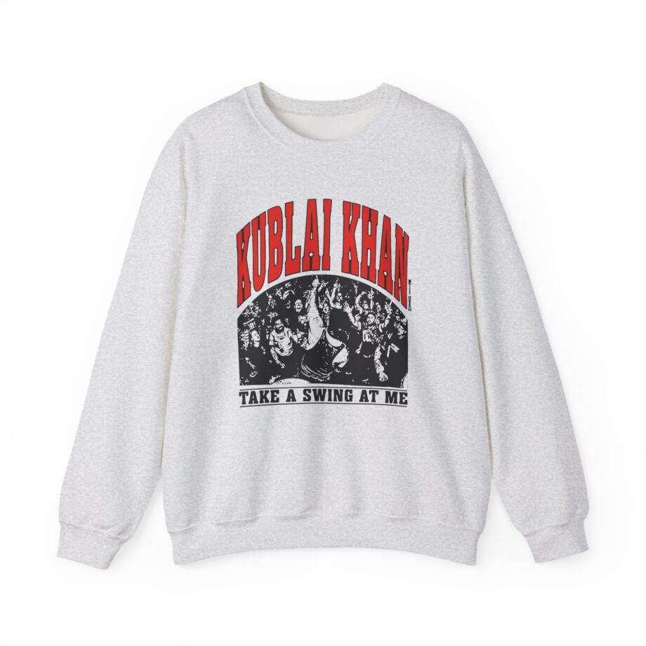 Kublai Khan - Take a Swing at Me Unisex Heavy Blend™ Crewneck Sweatshirt