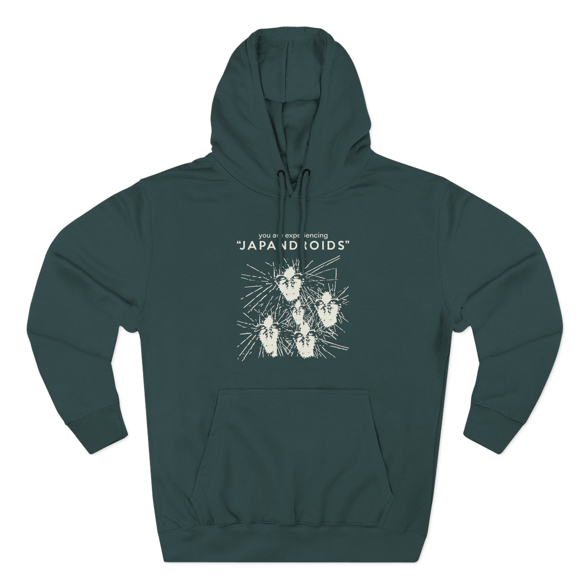 You Are Experiencing Japandroids Three-Panel Fleece Hoodie
