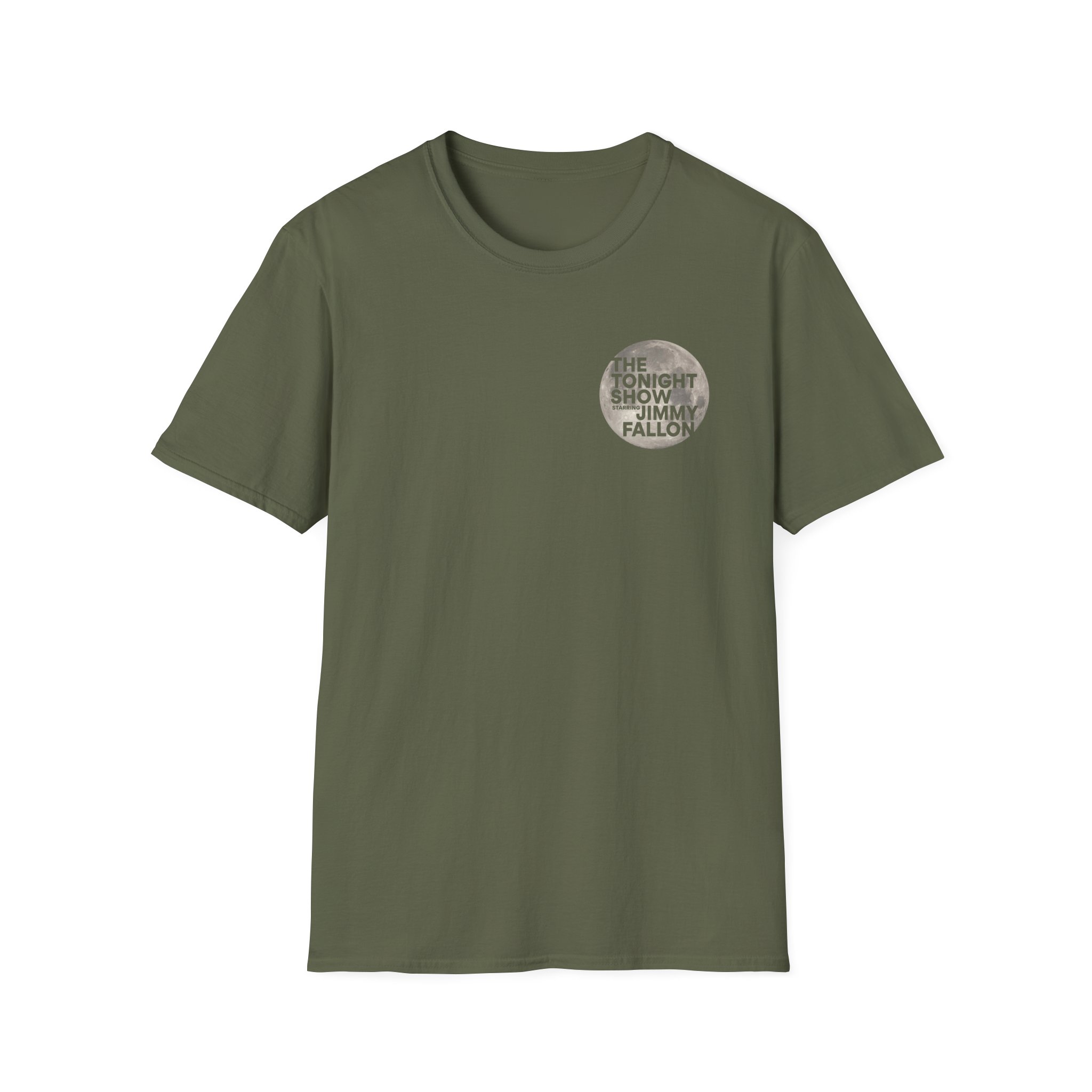 Jimmy Fallon Tonight Show Moon Logo Unisex Softstyle T-Shirt