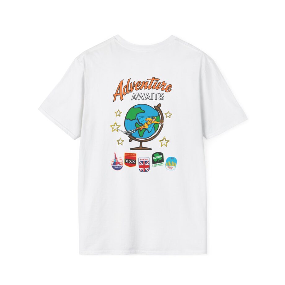 Ryan Trahan One Cent Adventure Awaits Travel Club Unisex Softstyle T-Shirt
