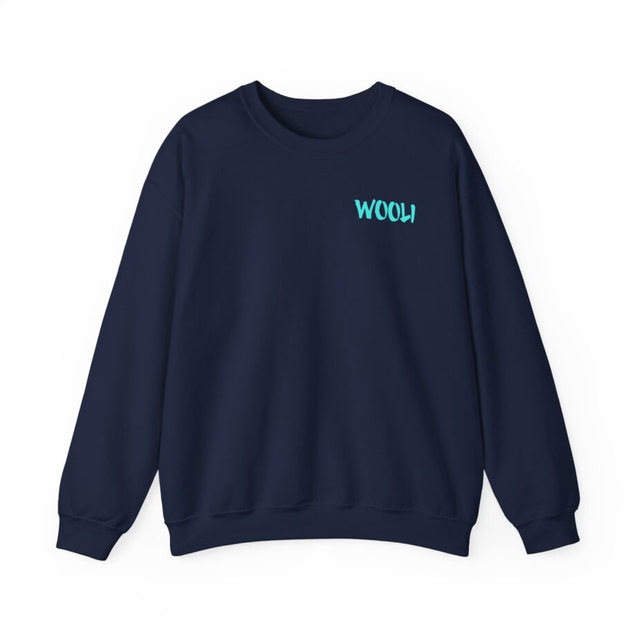 Wooli Teal Unisex Heavy Blend™ Crewneck Sweatshirt