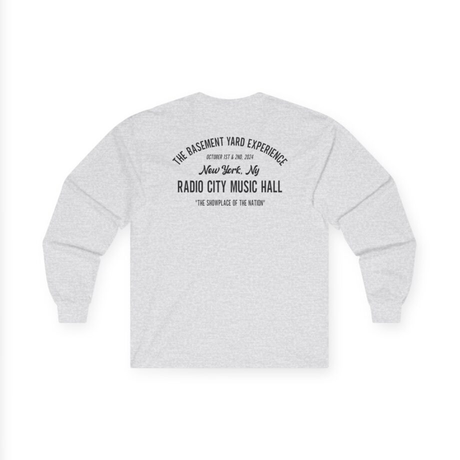 Basement Yard Tby Radio City Ivory Unisex Ultra Cotton Long Sleeve Tee