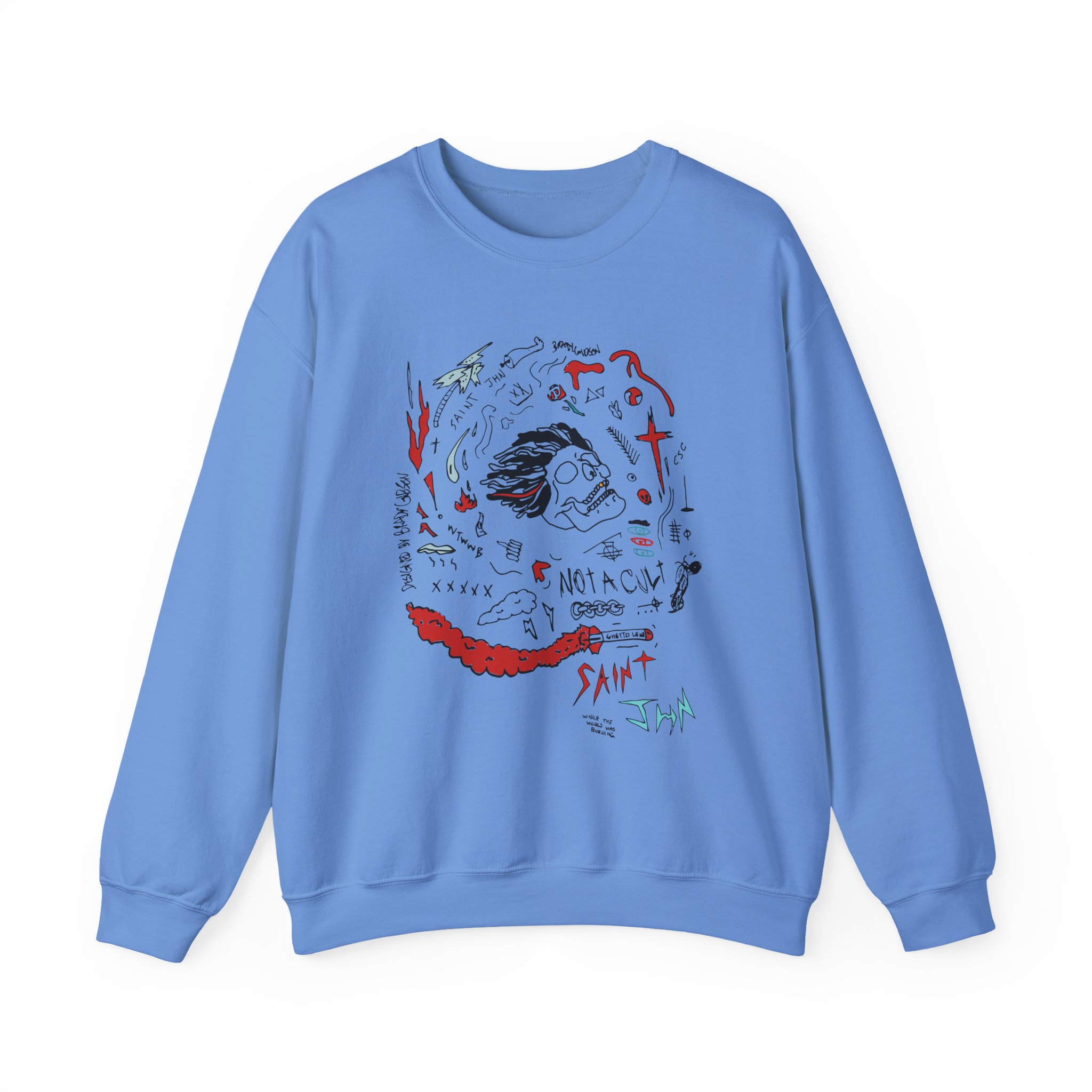 Saint Jhn Unisex Heavy Blendâ„¢ Crewneck Sweatshirt