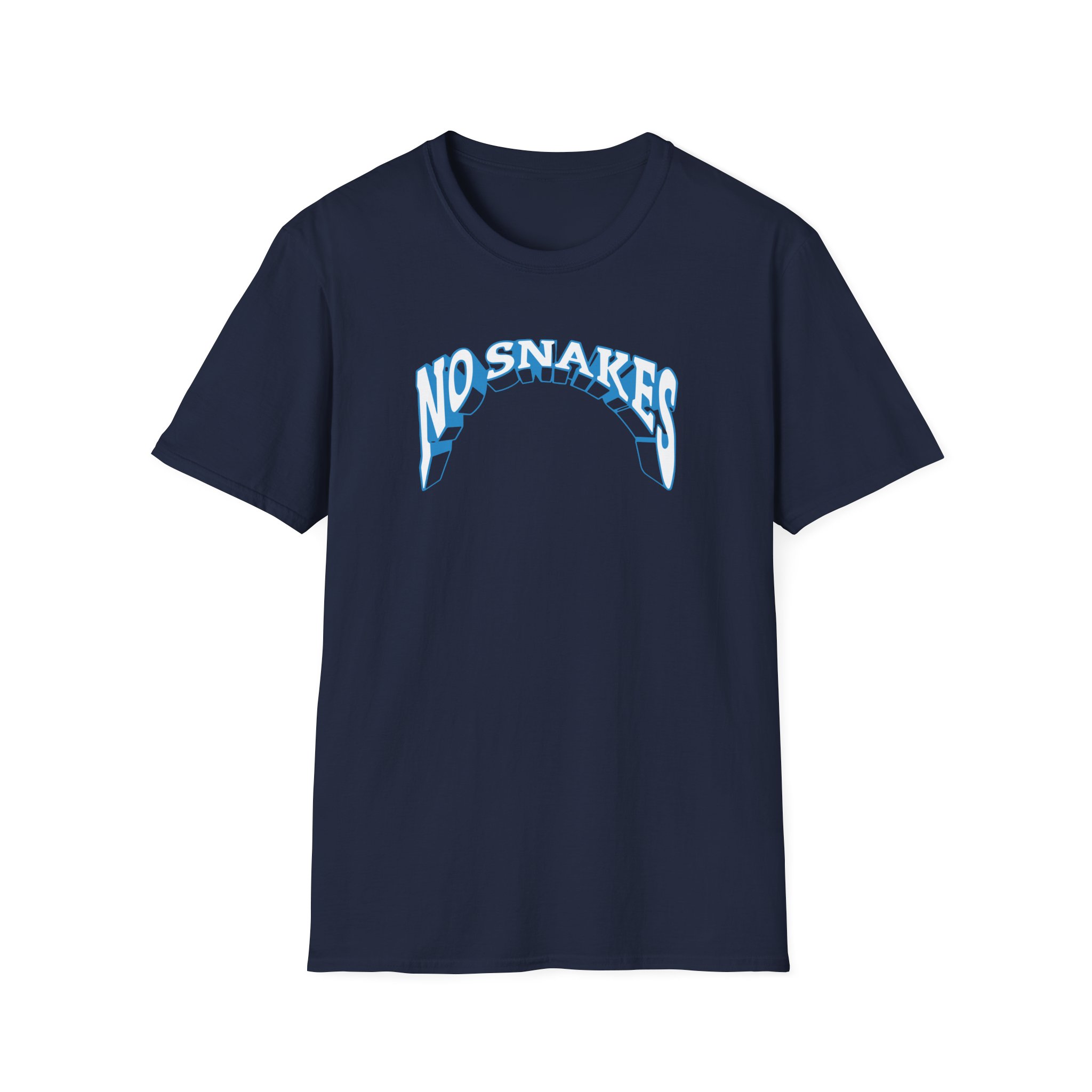 Zerkaa No Snakes Unisex Softstyle T-Shirt