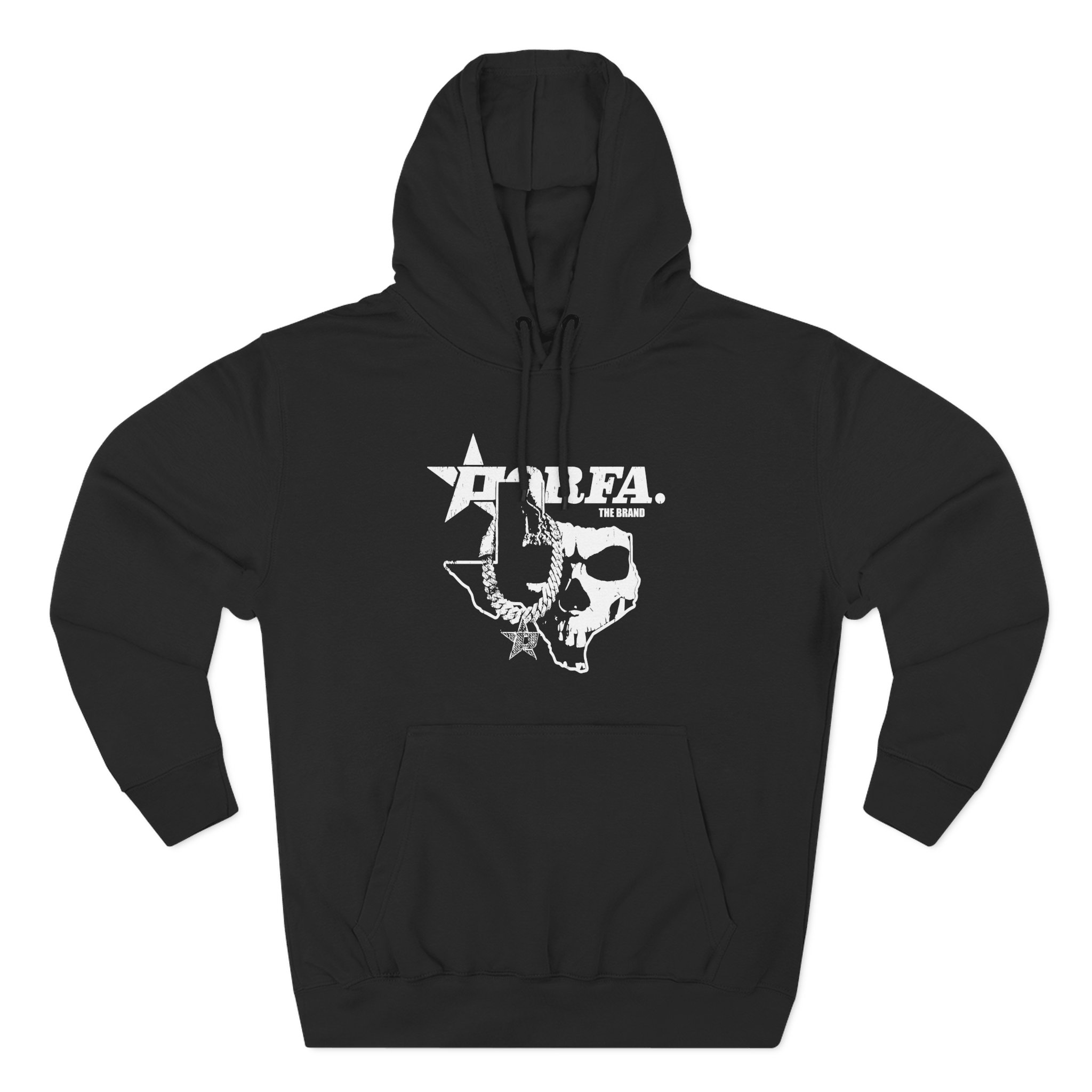 Porfa Texas Chain Three-Panel Fleece Hoodie