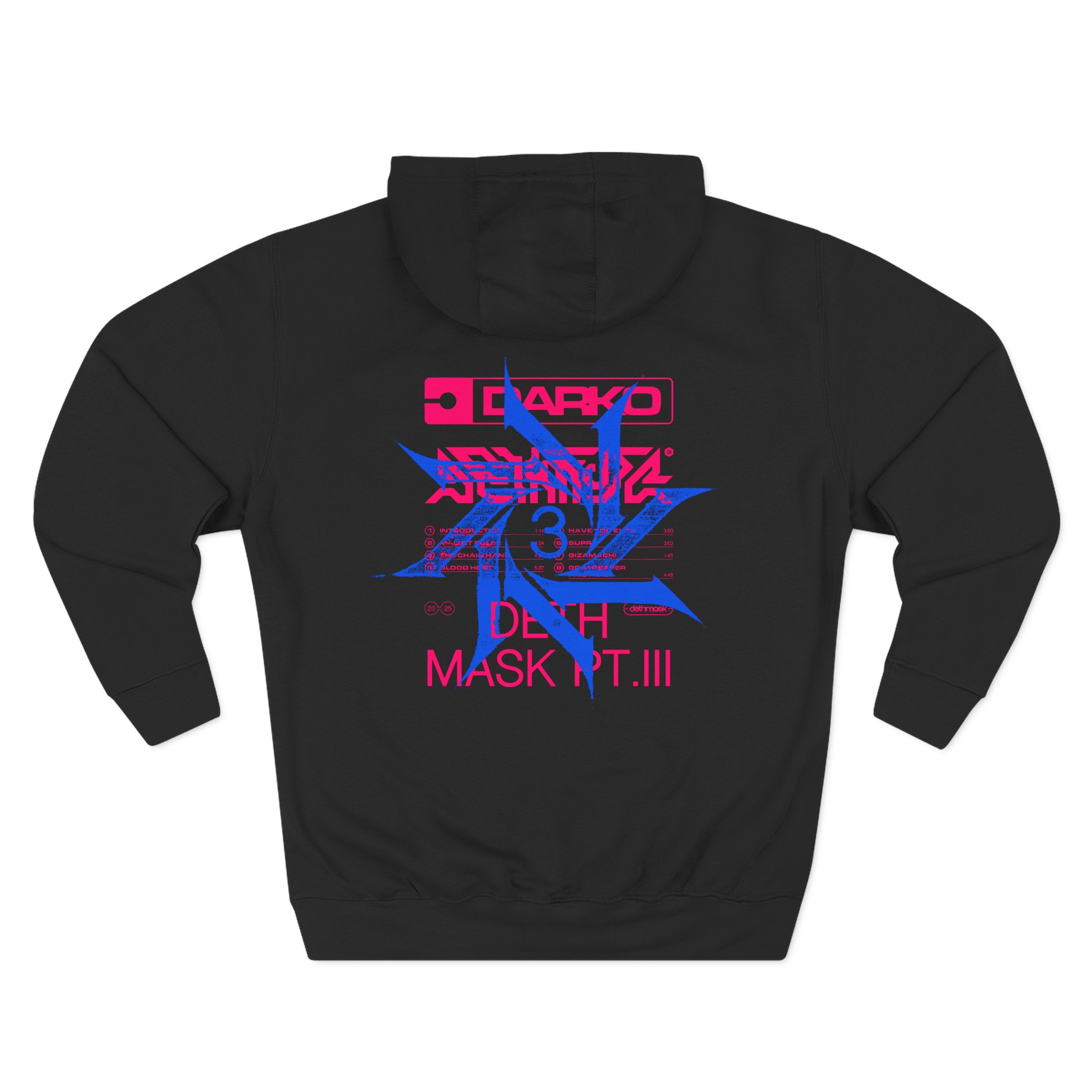 Darko Blade Three-Panel Fleece Hoodie