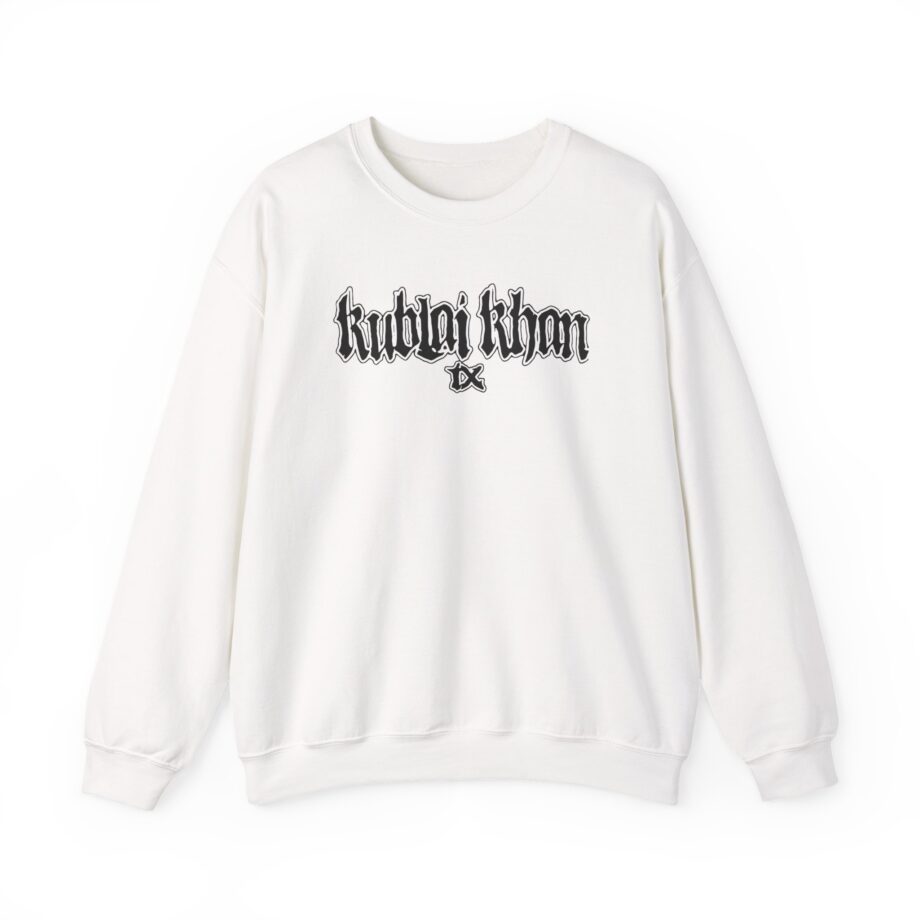 Kublai Khan - Never Enough Sportsgrey Unisex Heavy Blend™ Crewneck Sweatshirt