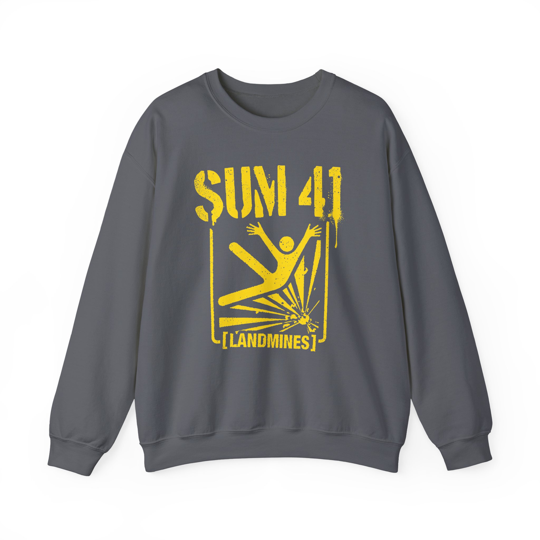 Sum 41 Landmines Unisex Heavy Blendâ„¢ Crewneck Sweatshirt