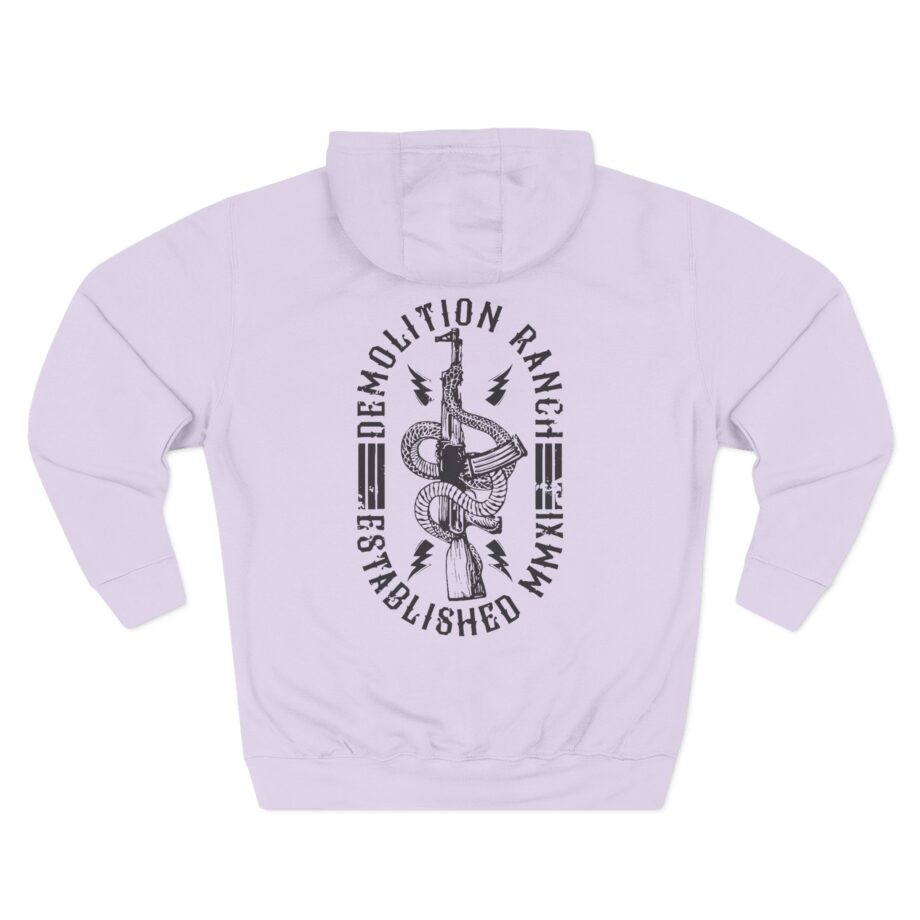 Demolition Ranch Mmxi Snake Three-Panel Fleece Hoodie