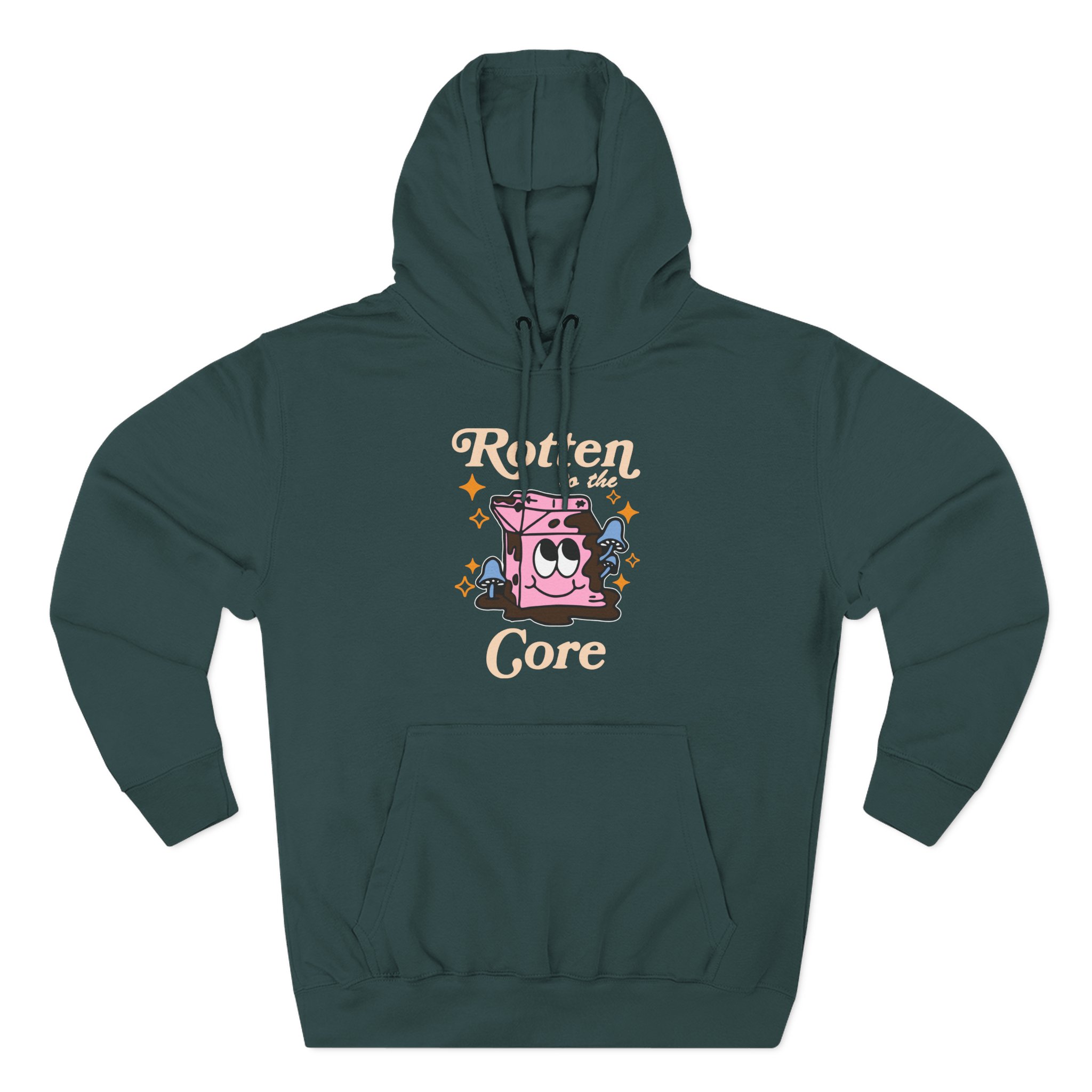 Stephanie Soo Rotten to the Core Three-Panel Fleece Hoodie
