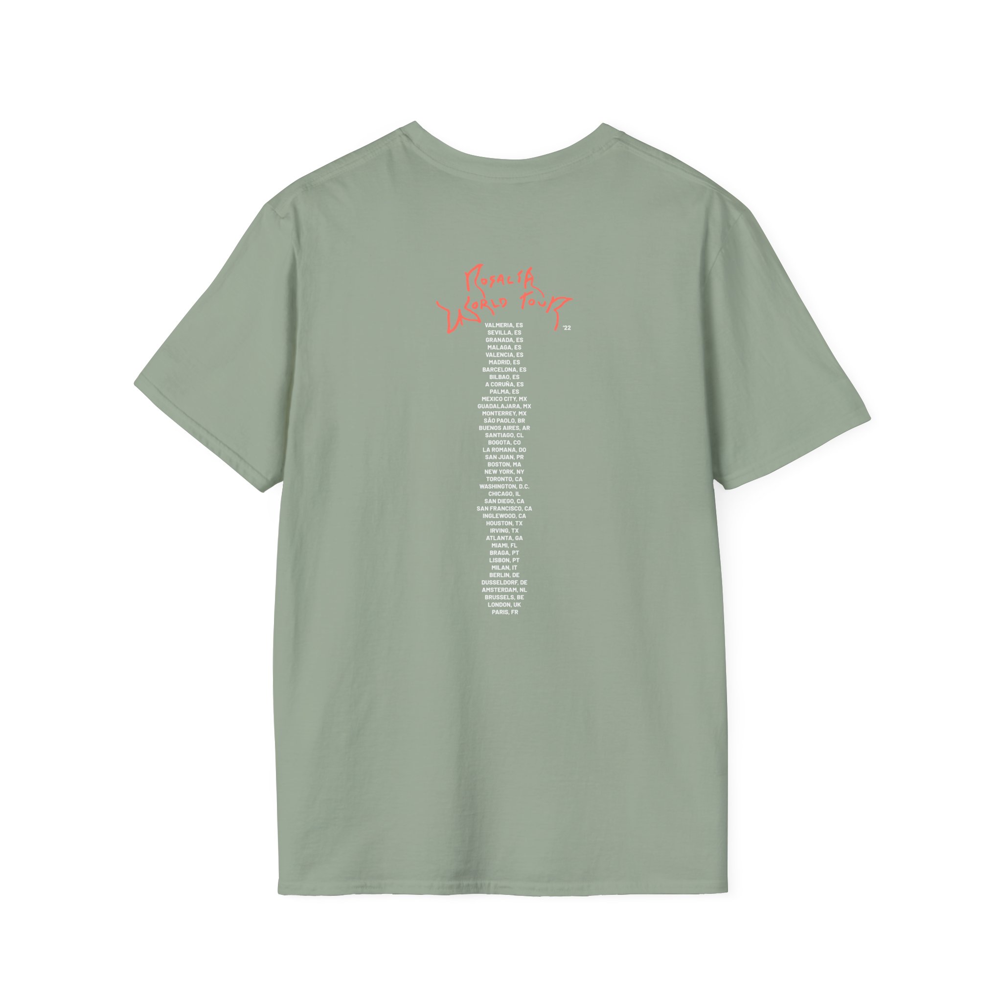 Rosalia World Tour Unisex Softstyle T-Shirt