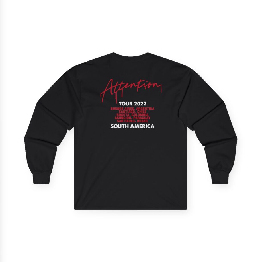 Miley Cyrus Serving Face South America Tour Unisex Ultra Cotton Long Sleeve Tee