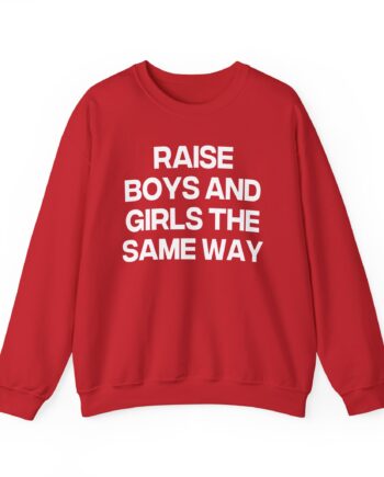 Jenny Holzer Raise the Same Way Unisex Heavy Blend™ Crewneck Sweatshirt