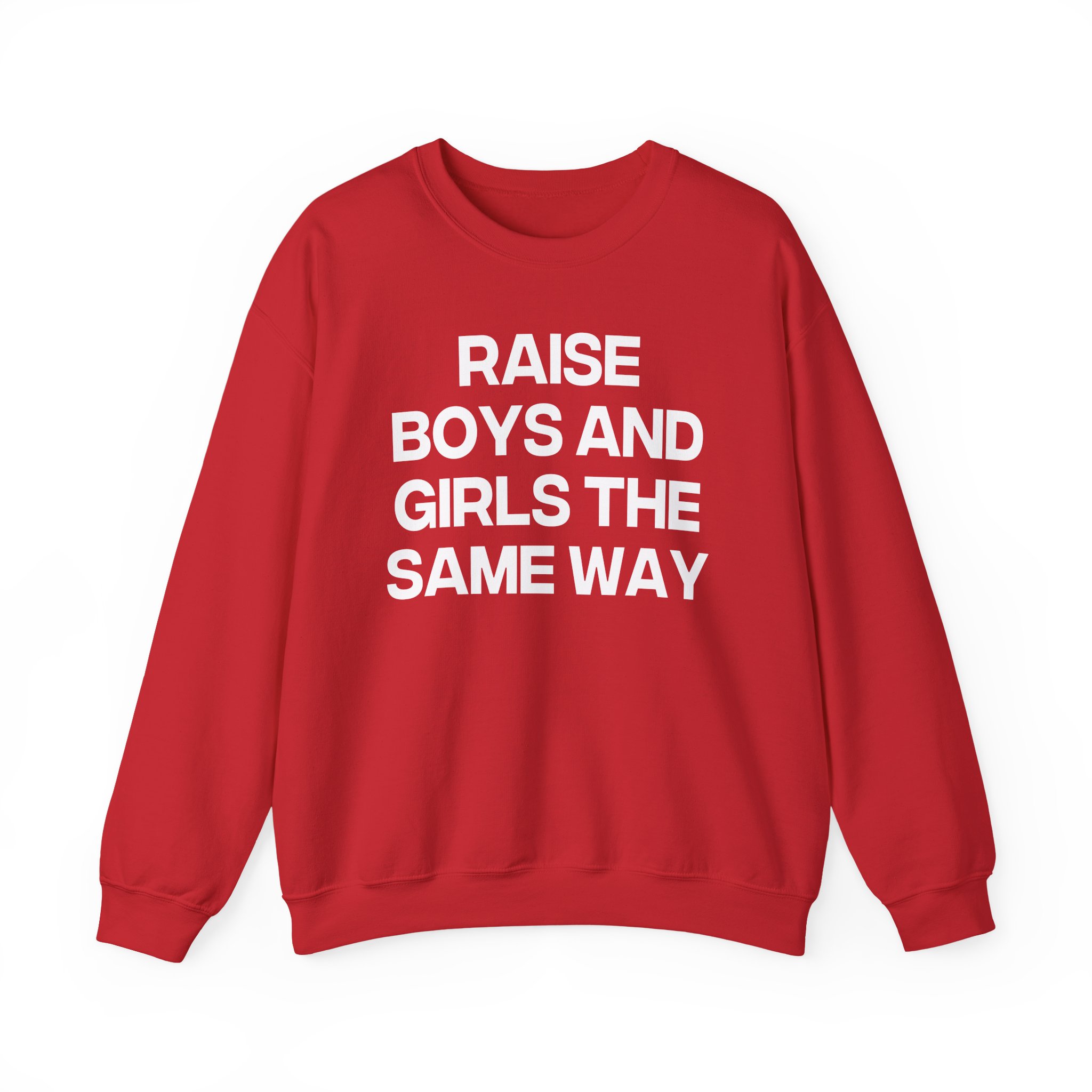 Jenny Holzer Raise the Same Way Unisex Heavy Blendâ„¢ Crewneck Sweatshirt