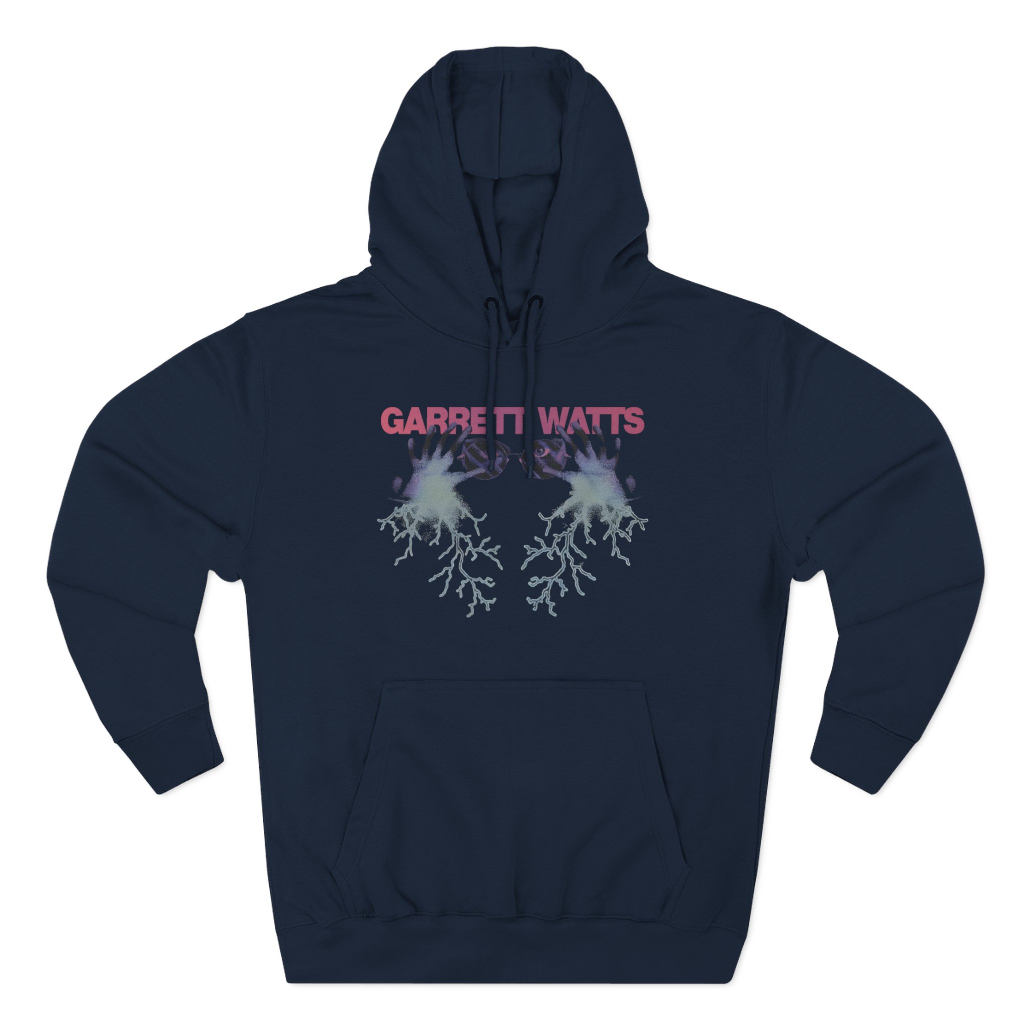 Garrett Watts Haunted Powers Three-Panel Fleece Hoodie