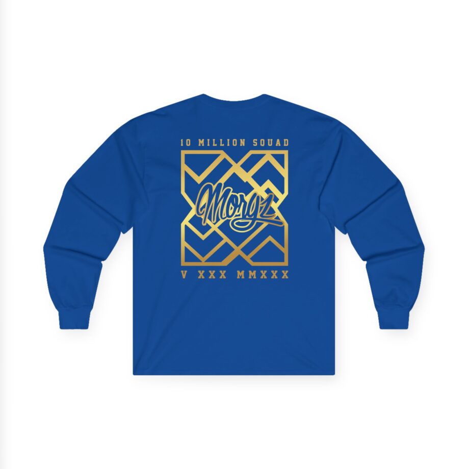 Morgz 10 Million Squad Unisex Ultra Cotton Long Sleeve Tee
