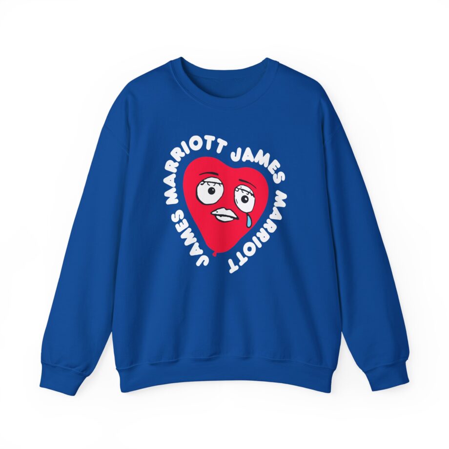 James Marriott Are We There Yet Heart Unisex Heavy Blend™ Crewneck Sweatshirt