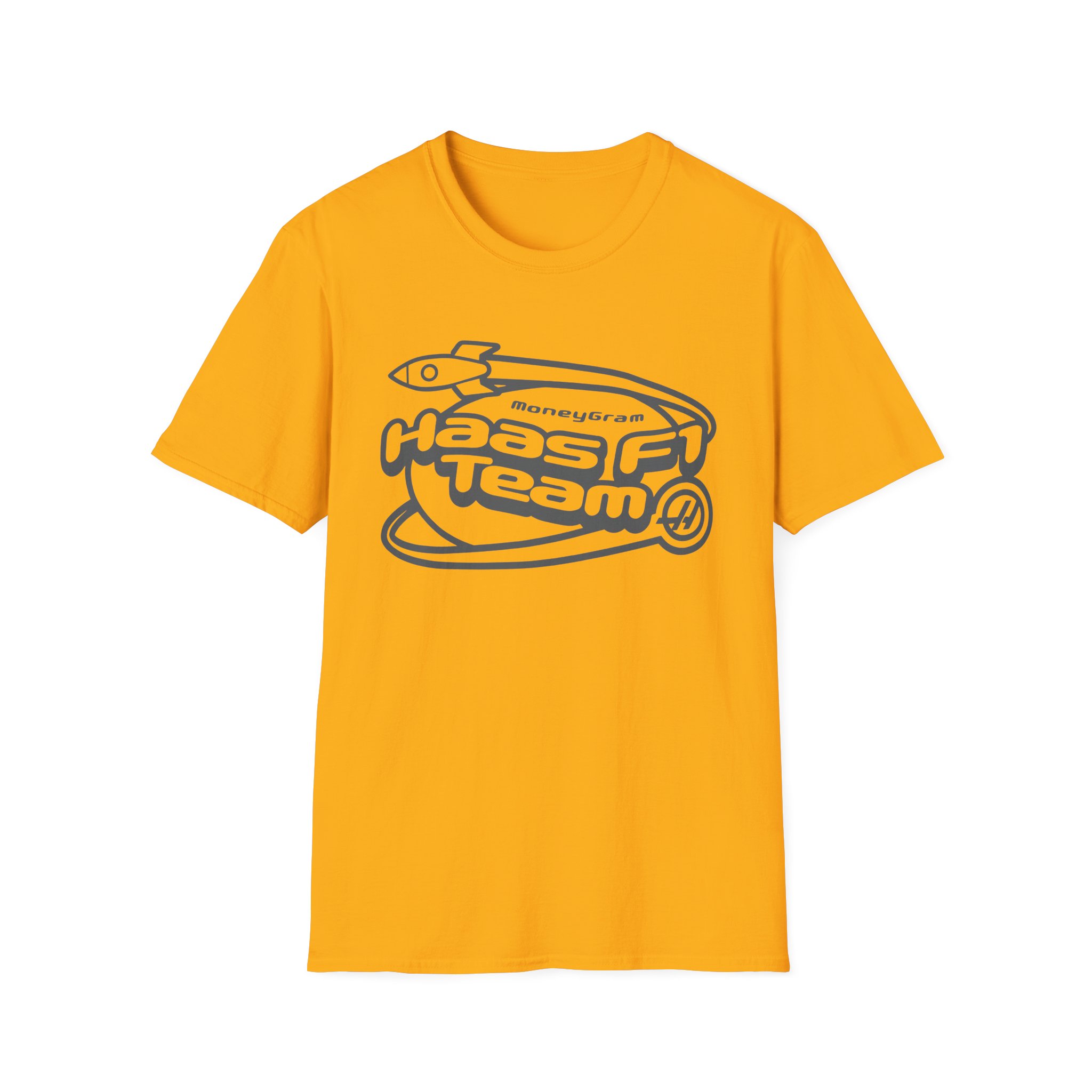 Haas F1 Team Rocketship Unisex Softstyle T-Shirt