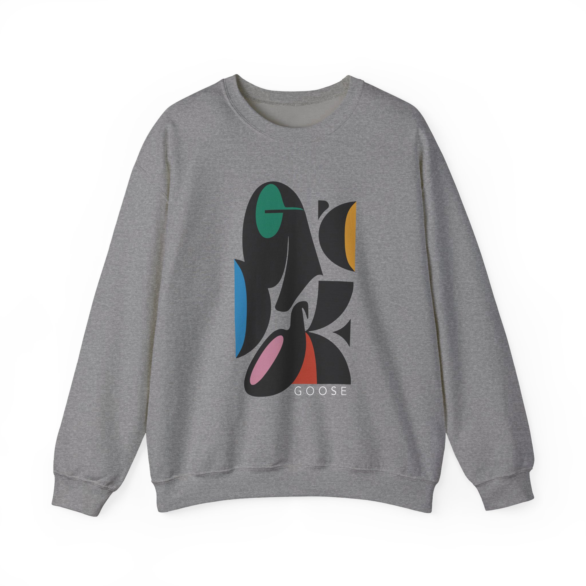 Goose Warp Spheres Unisex Heavy Blendâ„¢ Crewneck Sweatshirt