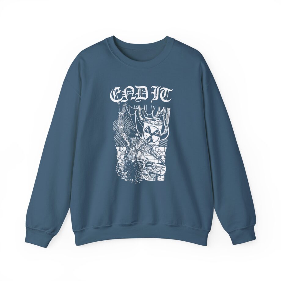 End It Radioactive Unisex Heavy Blend Crewneck Sweatshirt