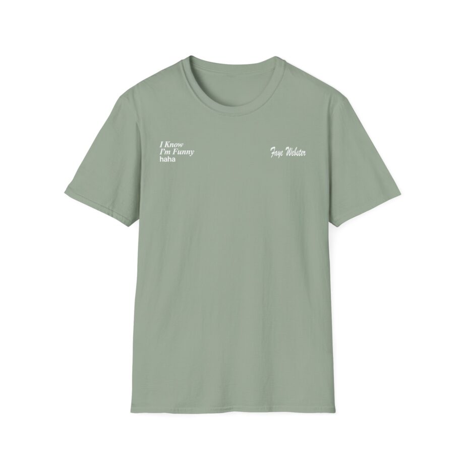 Faye Webster I Know I'm Funny Haha Unisex Softstyle T-Shirt