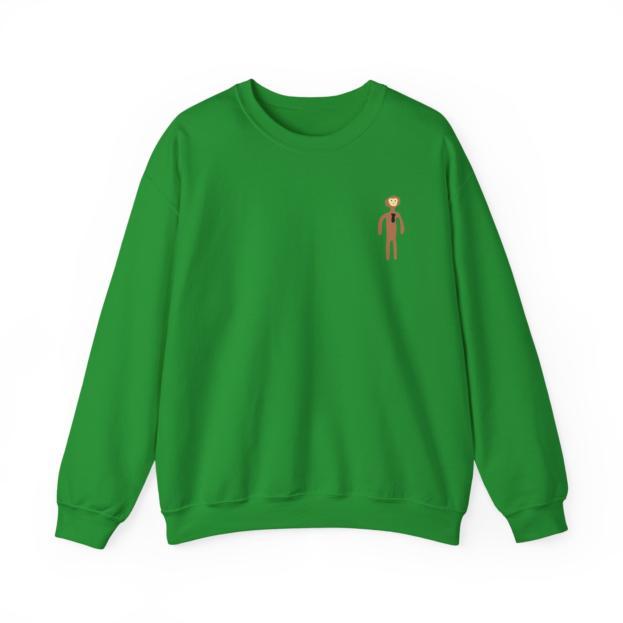Monke Embroidered  Unisex Heavy Blendâ„¢ Crewneck Sweatshirt