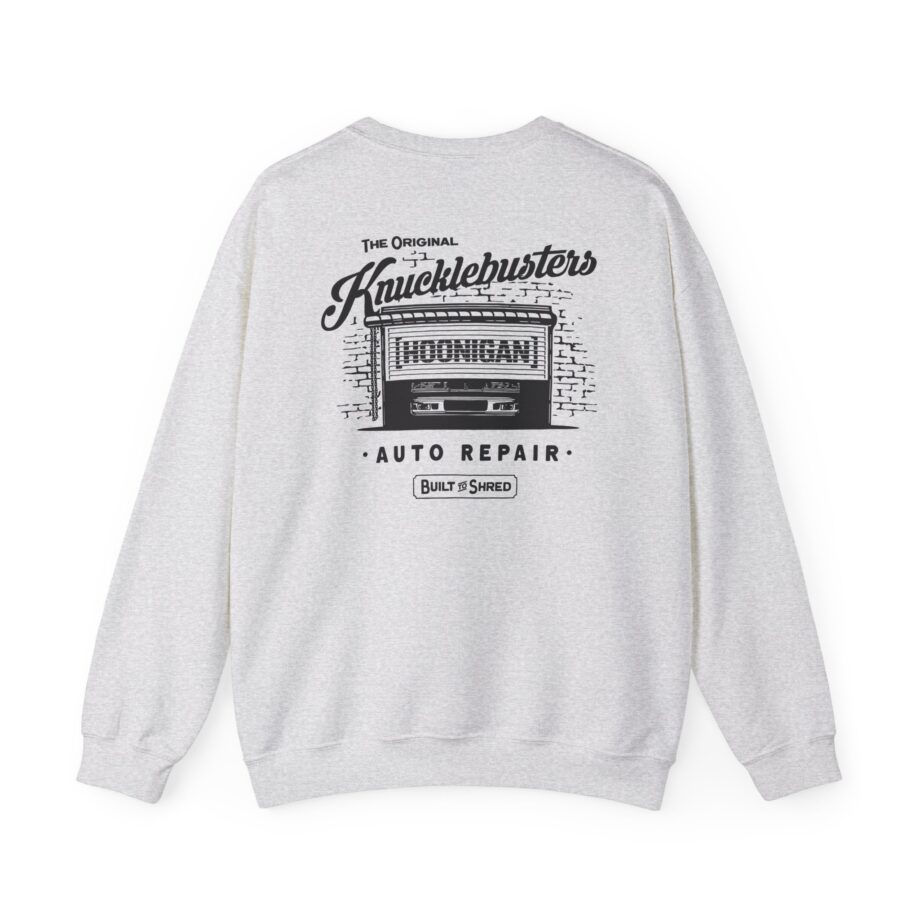 Ken Block Hoonigan Knucklebusters Auto Repair Unisex Heavy Blend™ Crewneck Sweatshirt