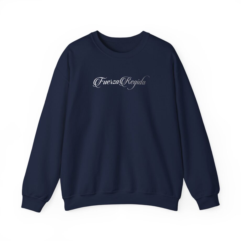 Fuerza Regida Script Heavyweight Unisex Heavy Blend™ Crewneck Sweatshirt