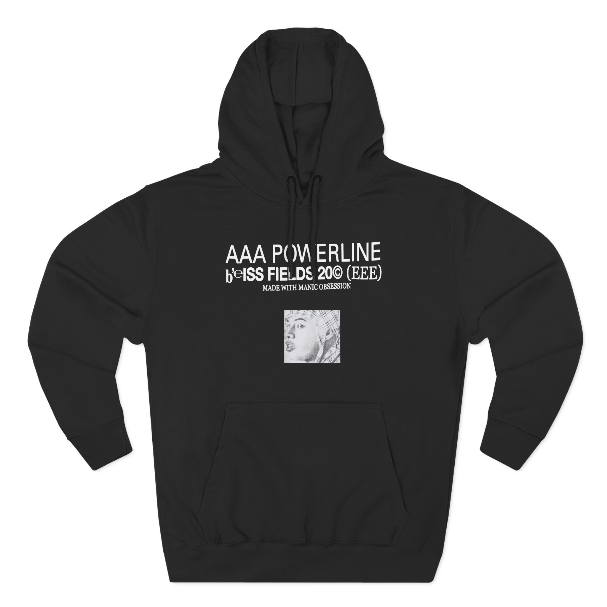 Ecco2k Bliss Fields Three-Panel Fleece Hoodie