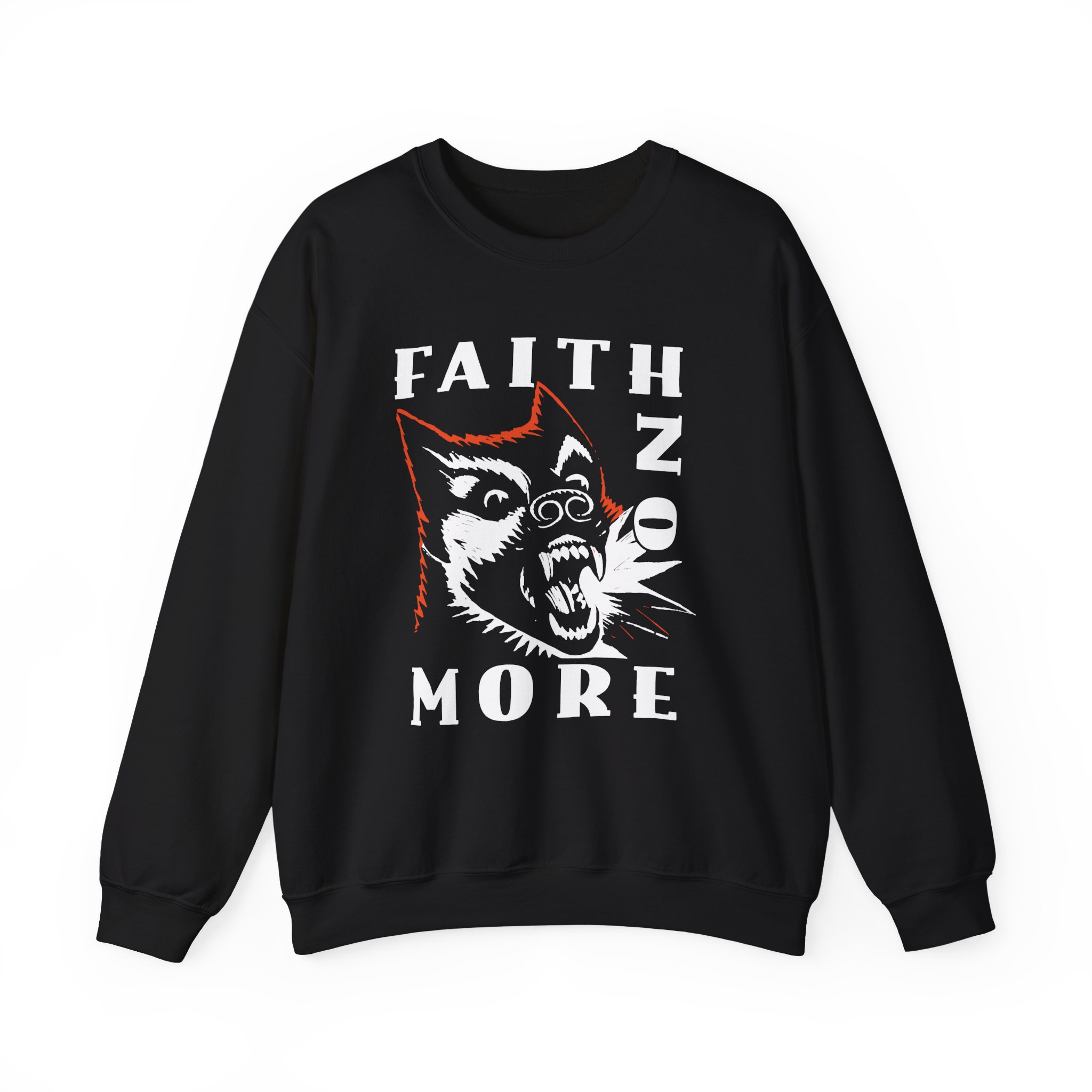 Faith No More Logo Dog Unisex Heavy Blendâ„¢ Crewneck Sweatshirt