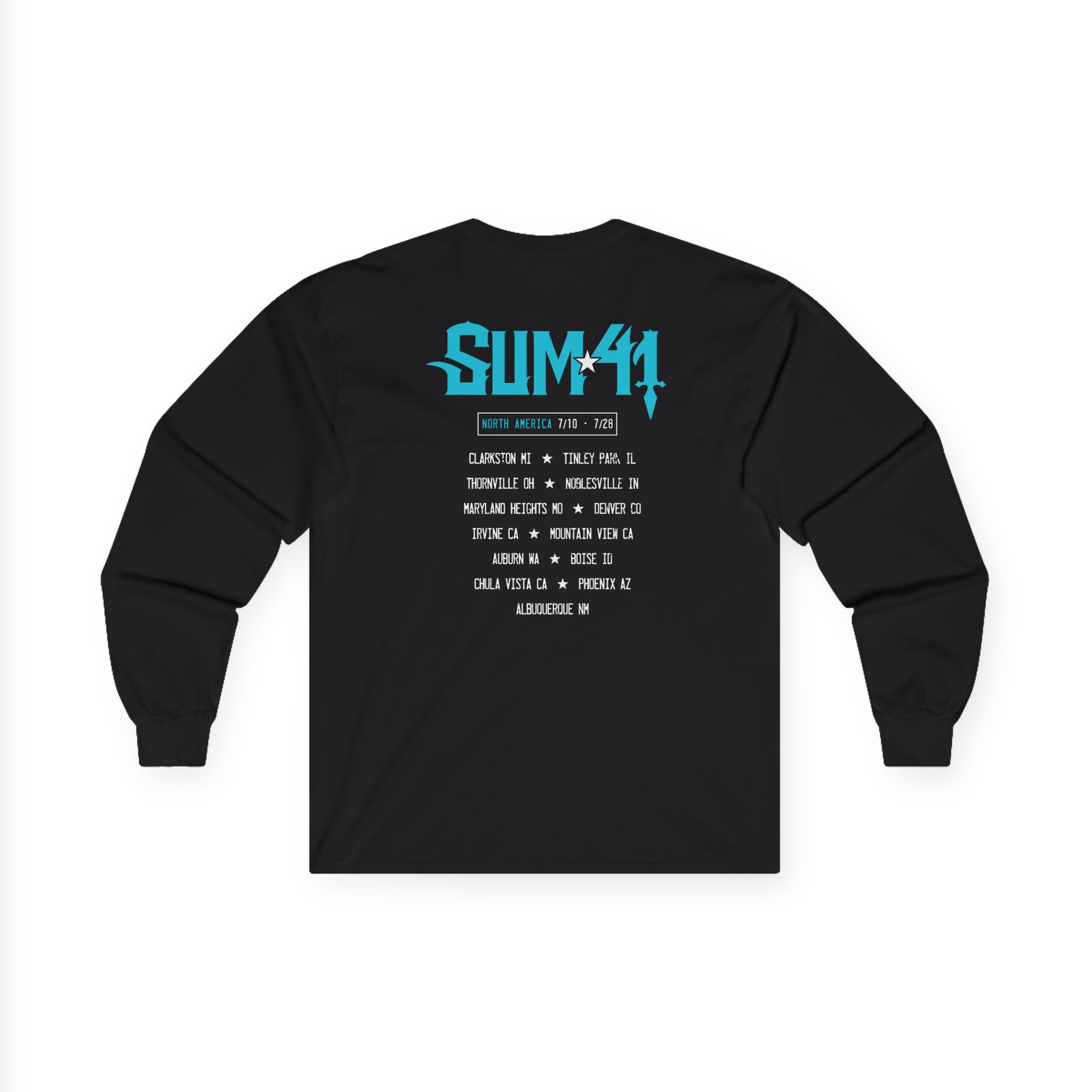 Sum 41 Blue Demon Itin Unisex Ultra Cotton Long Sleeve Tee