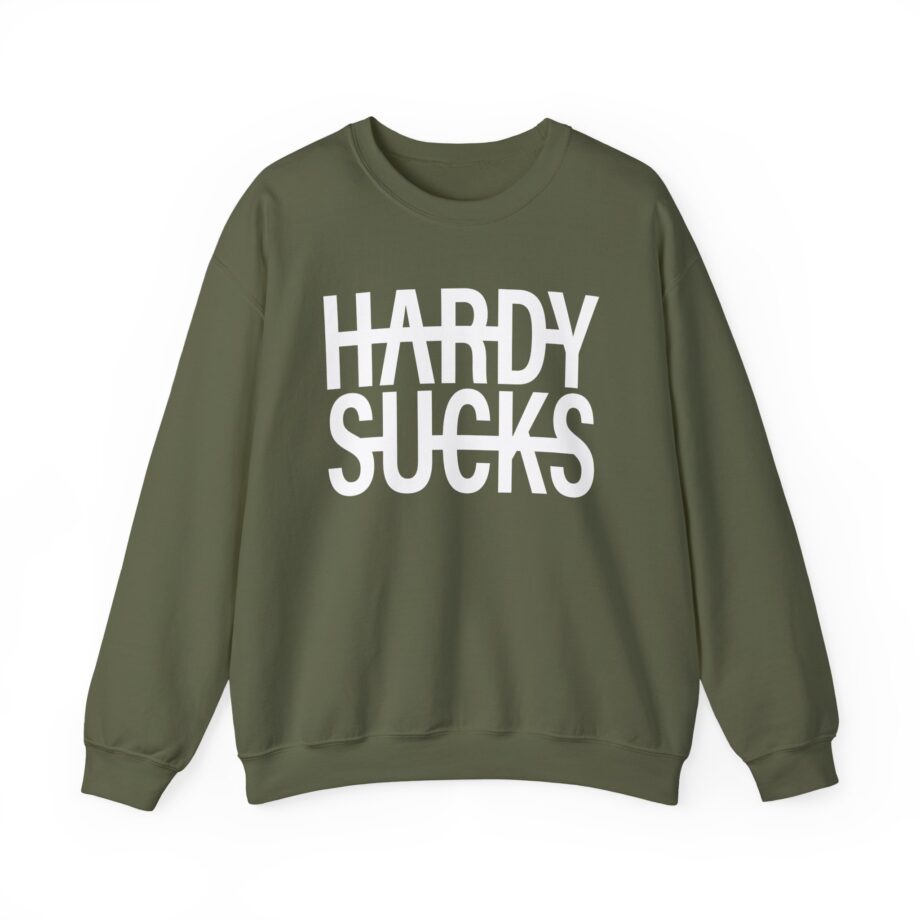 Hardy Hardy Sucks Unisex Heavy Blend™ Crewneck Sweatshirt