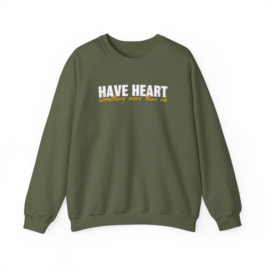 Have Heart Something More Than Ink Unisex Heavy Blend™ Crewneck Sweatshirt