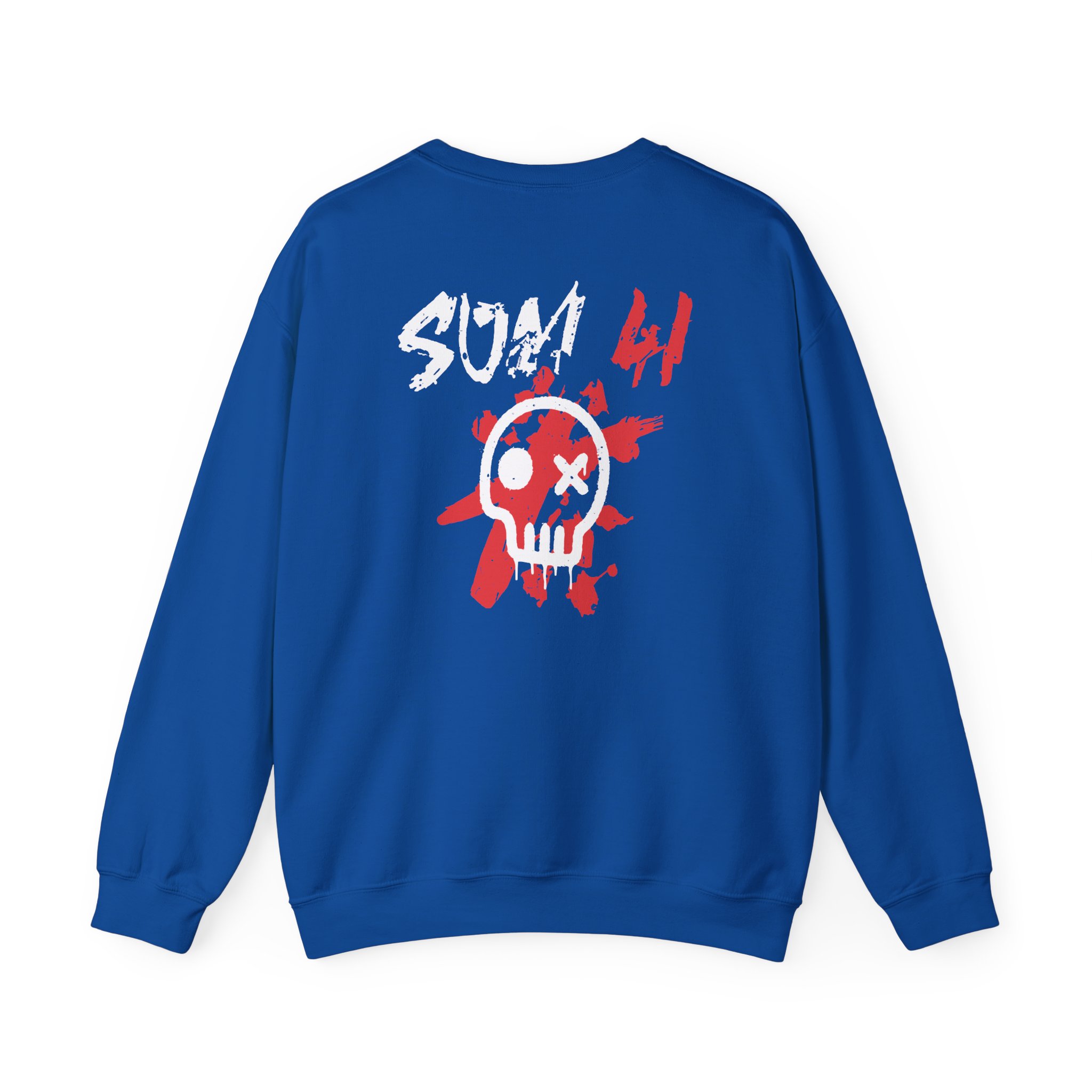 Sum 41 Skull Unisex Heavy Blendâ„¢ Crewneck Sweatshirt