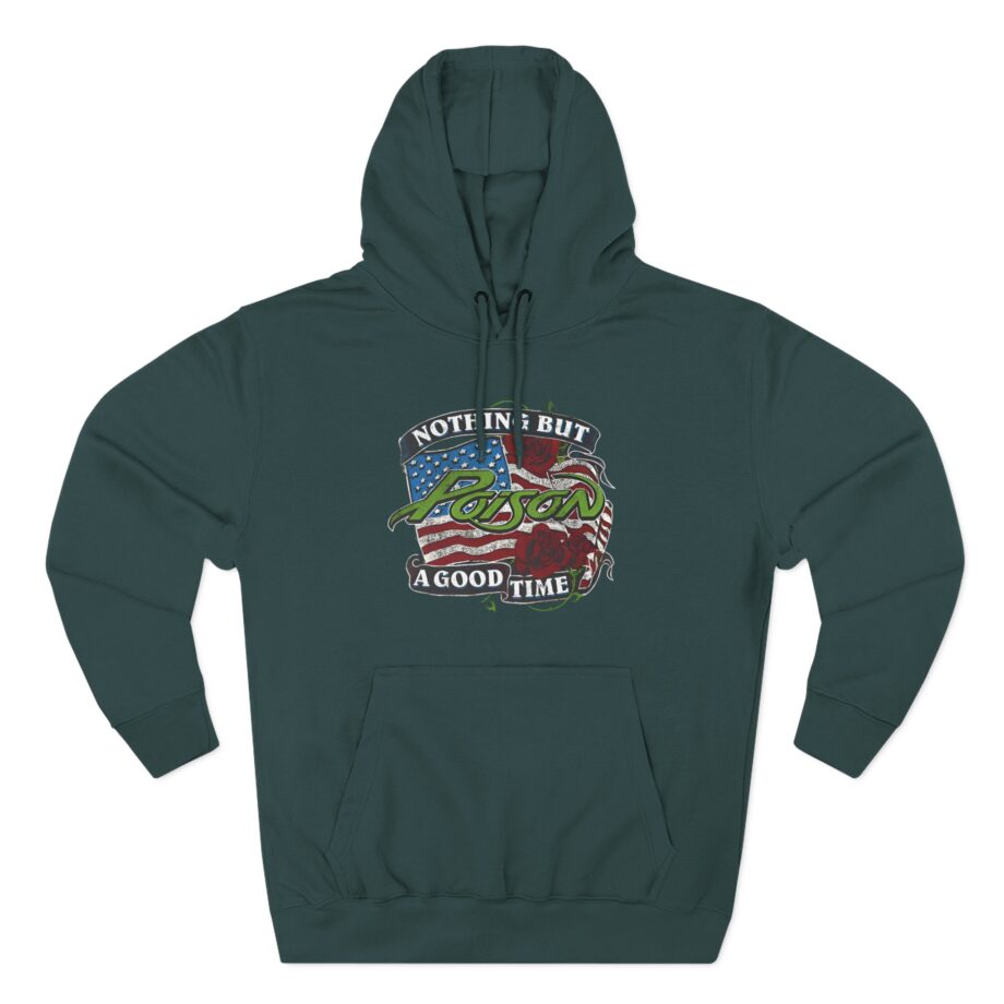 Poison Raise a Toast Three-Panel Fleece Hoodie