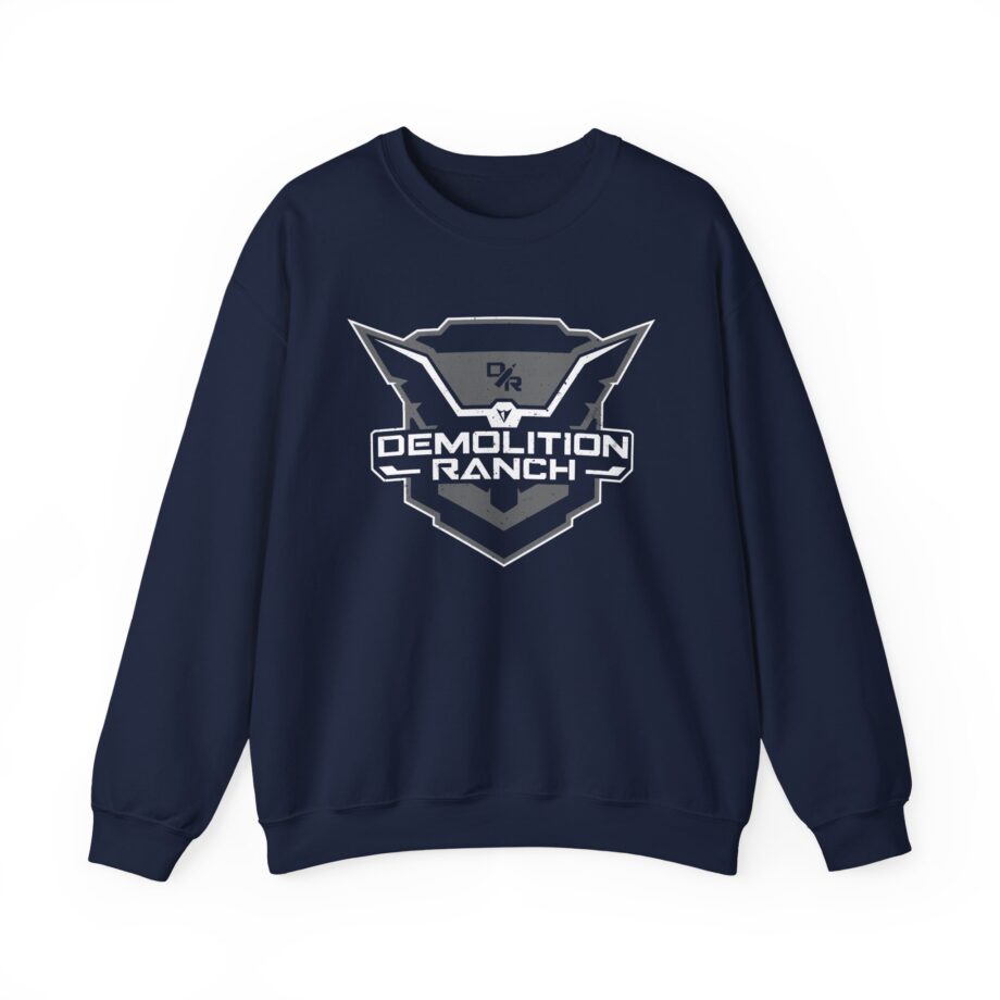 Demolition Ranch Monochrome Shield Unisex Heavy Blend™ Crewneck Sweatshirt