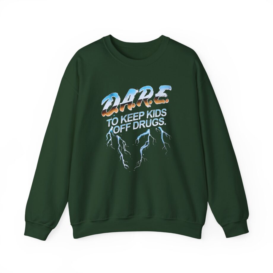 The Dare to Resist Drugs and Violence Unisex Heavy Blend™ Crewneck Sweatshirt