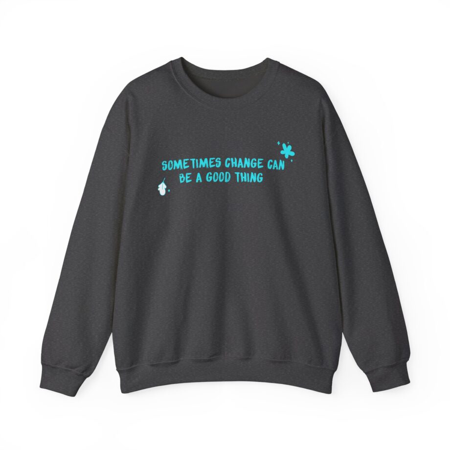 Heartstopper Sometimes Change Can Be a Good Thing Unisex Heavy Blend™ Crewneck Sweatshirt