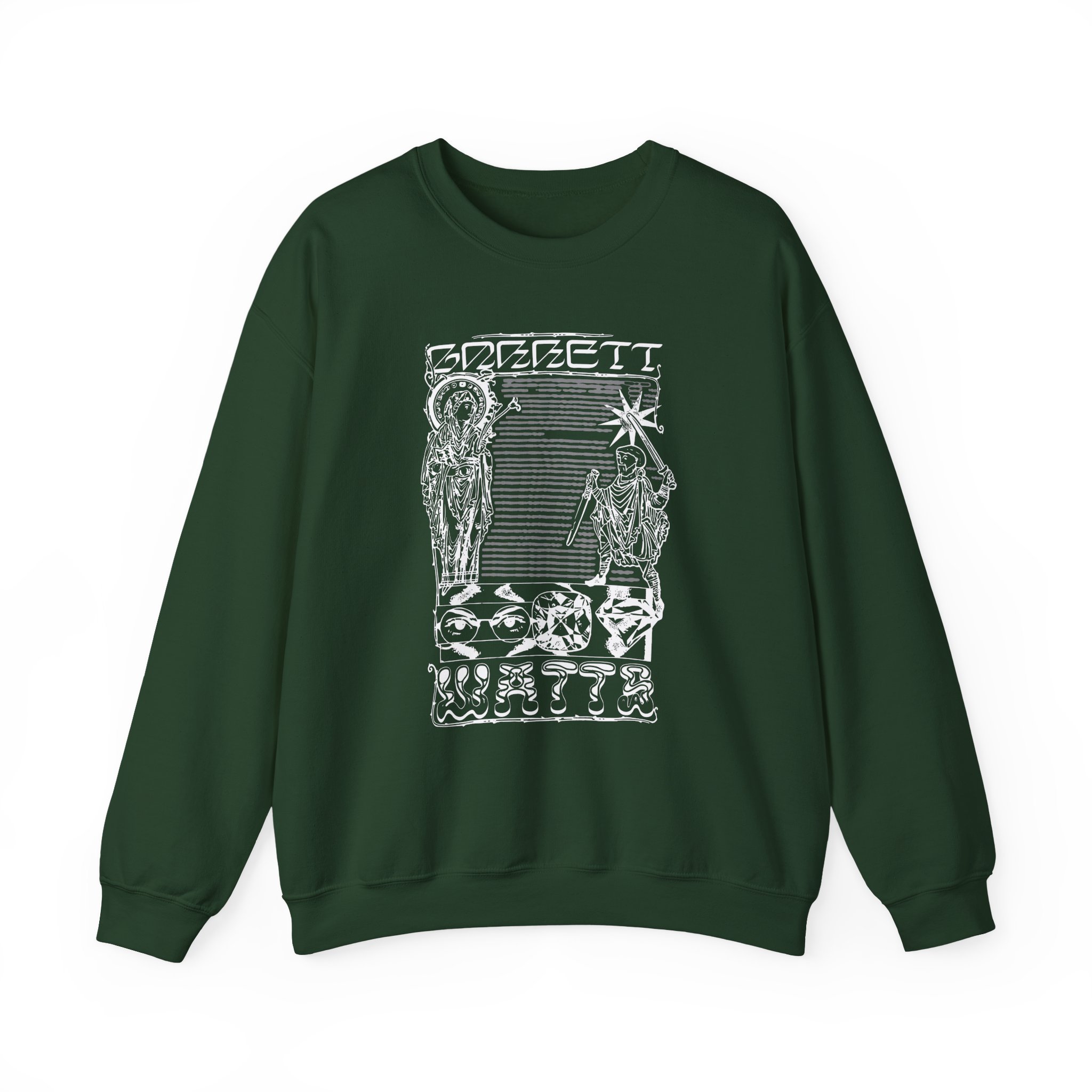 Garrett Watts Haunted Powers Unisex Heavy Blendâ„¢ Crewneck Sweatshirt