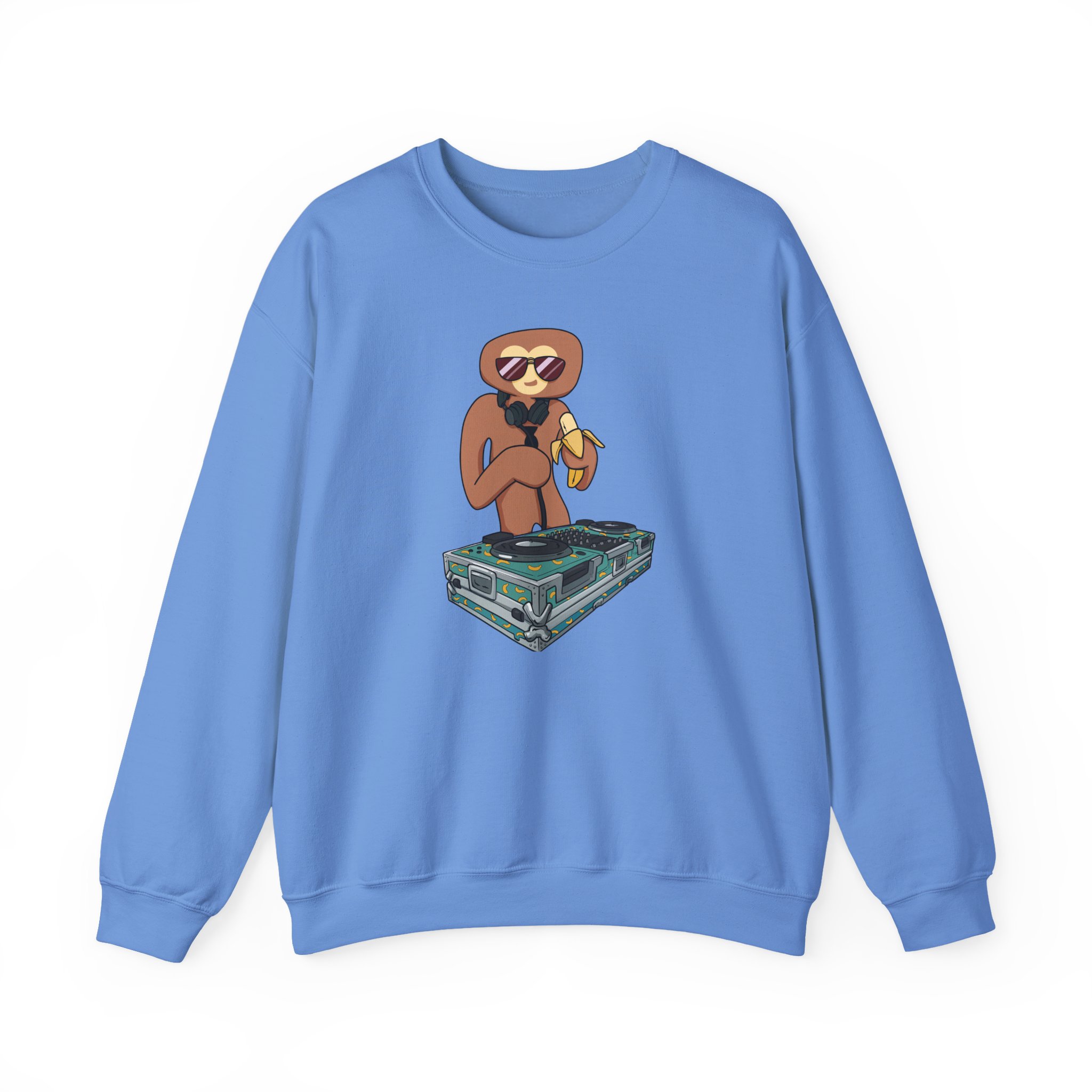 Spoonkid Dj Monke Unisex Heavy Blendâ„¢ Crewneck Sweatshirt