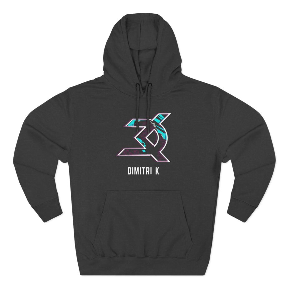 Dimitri K Three-Panel Fleece Hoodie