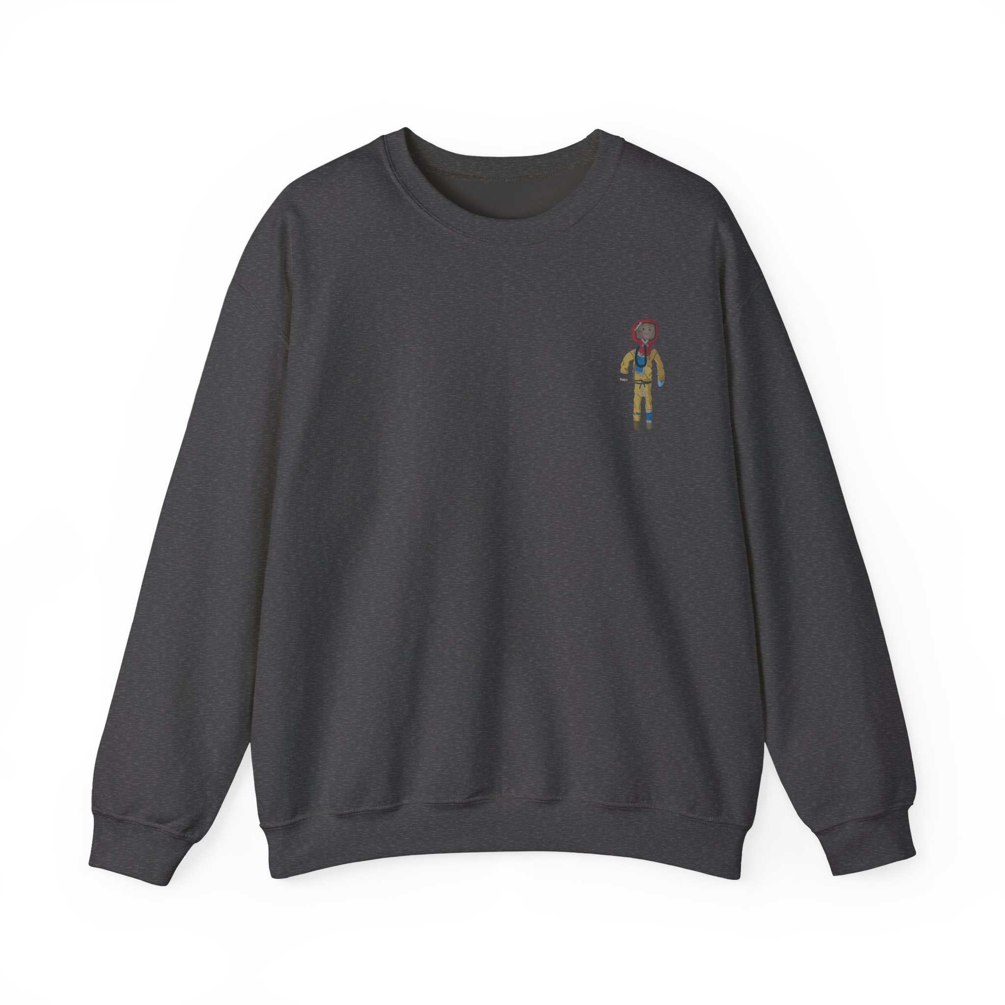 Spoonkid  Rust Monke Unisex Heavy Blendâ„¢ Crewneck Sweatshirt