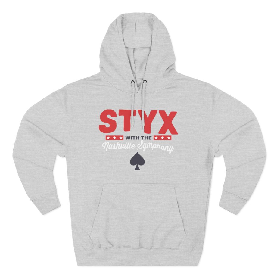 Styx Symphony Three-Panel Fleece Hoodie