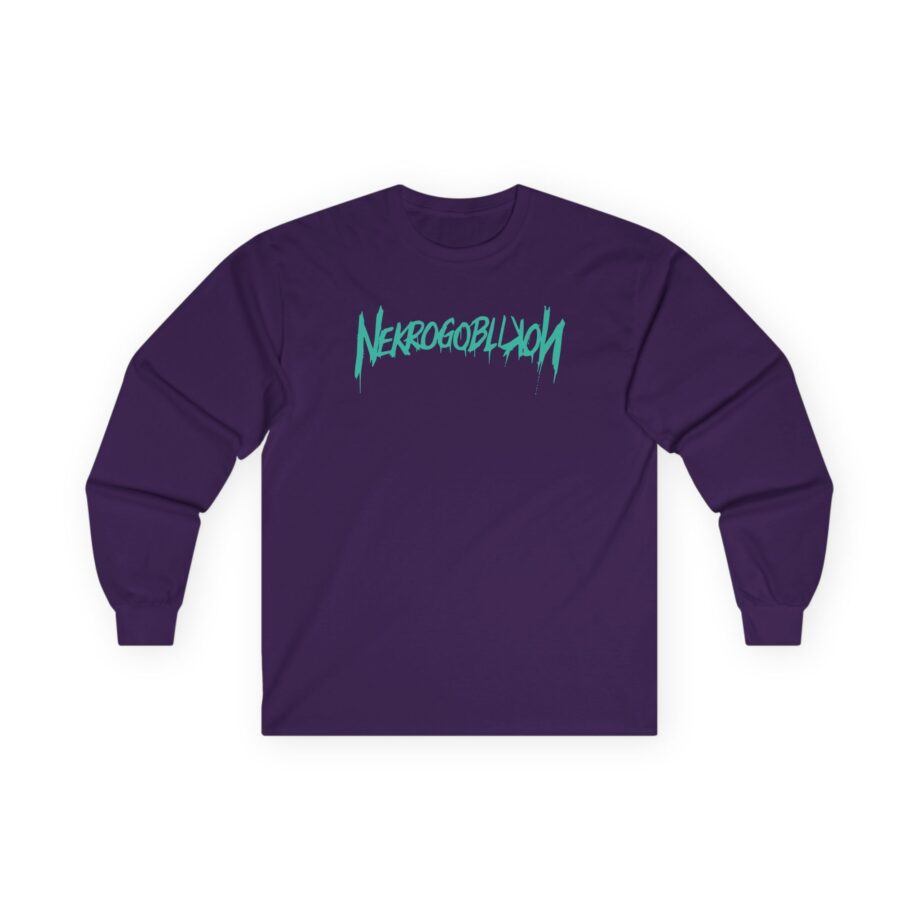 Nekrogoblikon Goblin Mode Crystal Wash Unisex Ultra Cotton Long Sleeve Tee