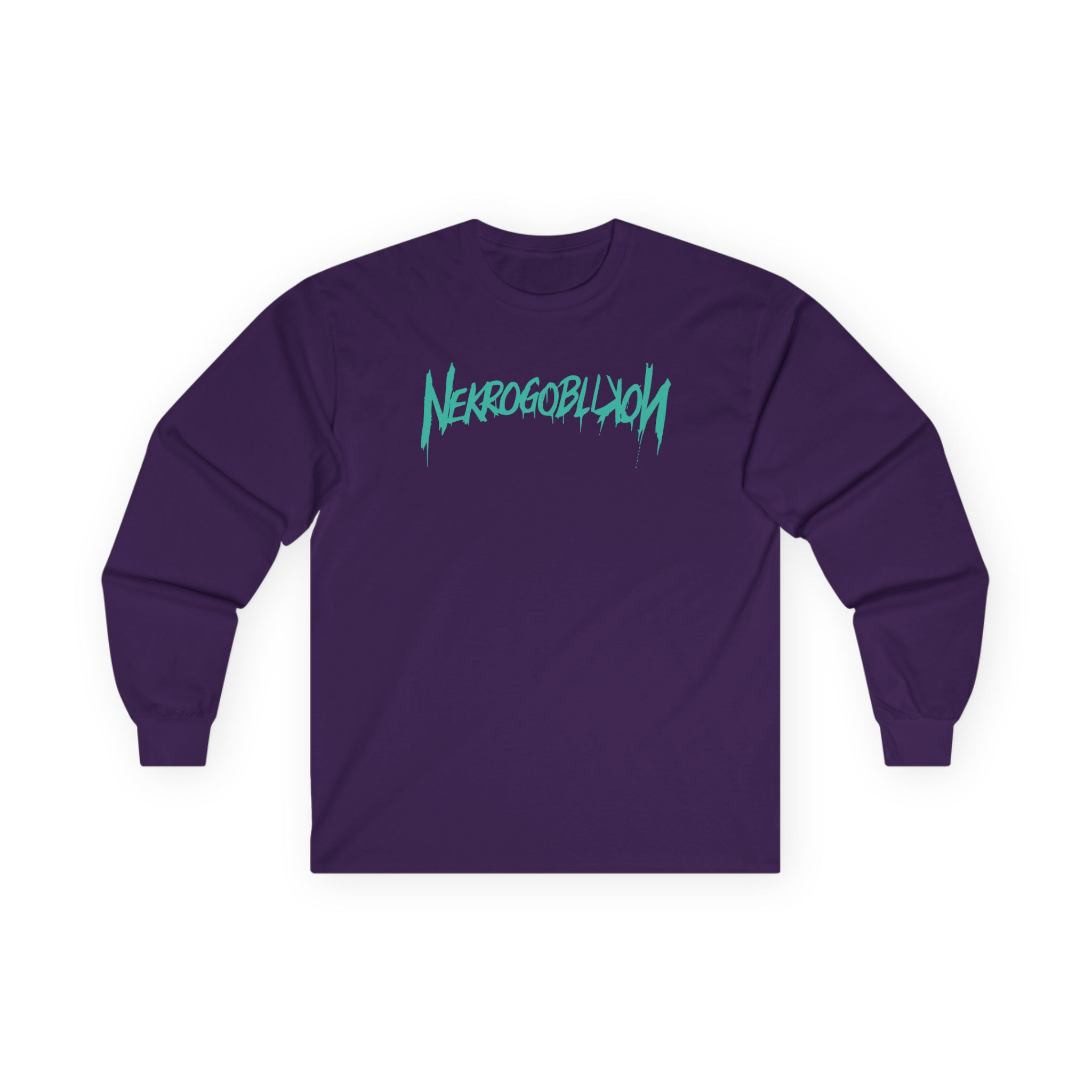 Nekrogoblikon Goblin Mode Crystal Wash Unisex Ultra Cotton Long Sleeve Tee