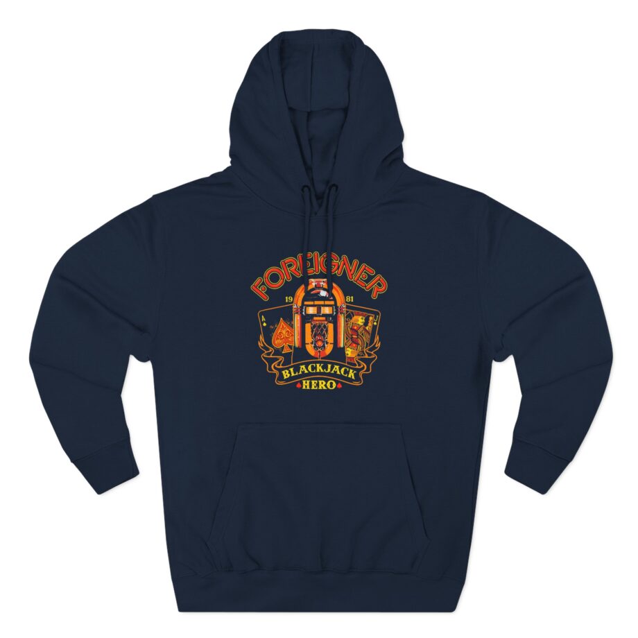 Foreigner Jack Hero Three-Panel Fleece Hoodie