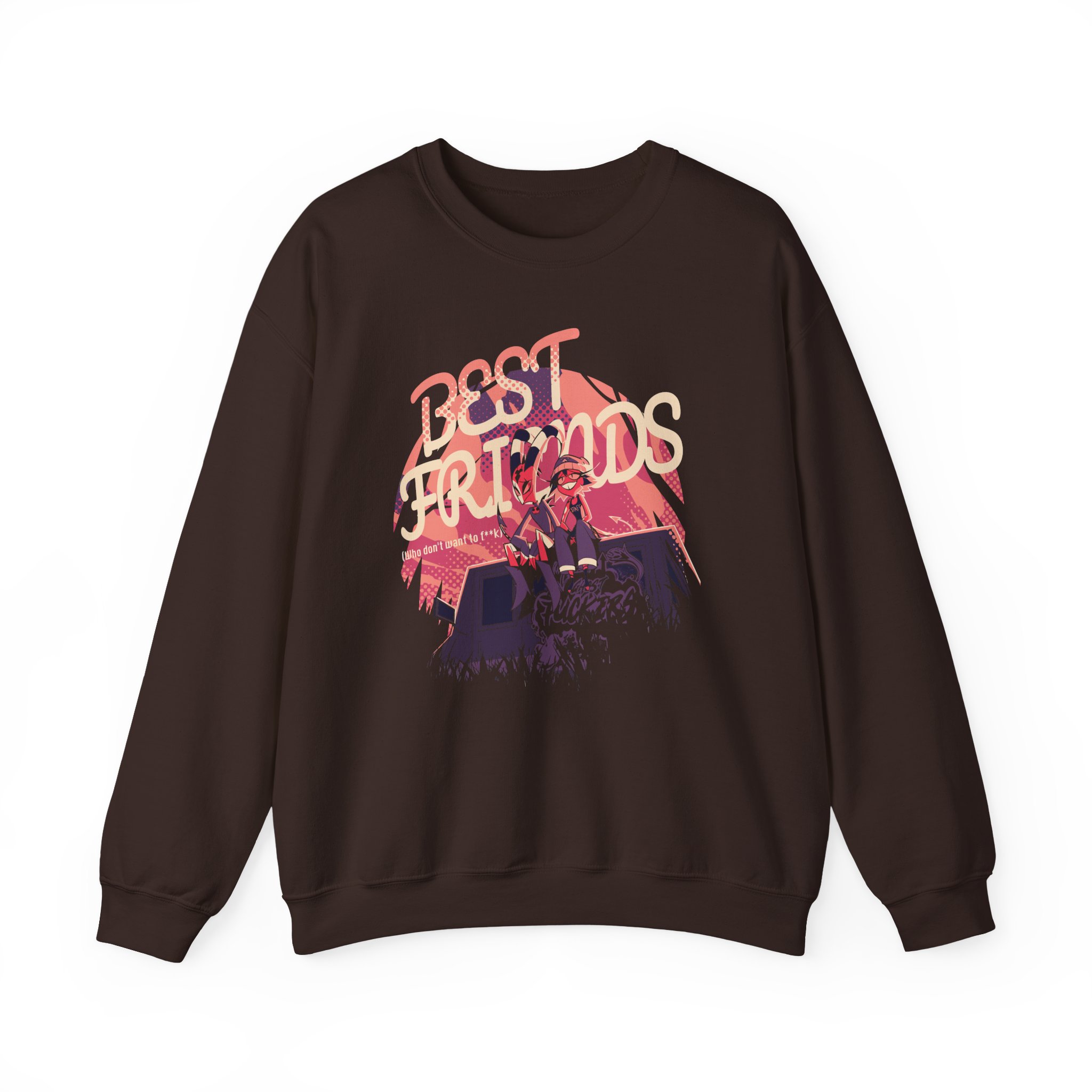Vivziepop Best Friends Unisex Heavy Blendâ„¢ Crewneck Sweatshirt