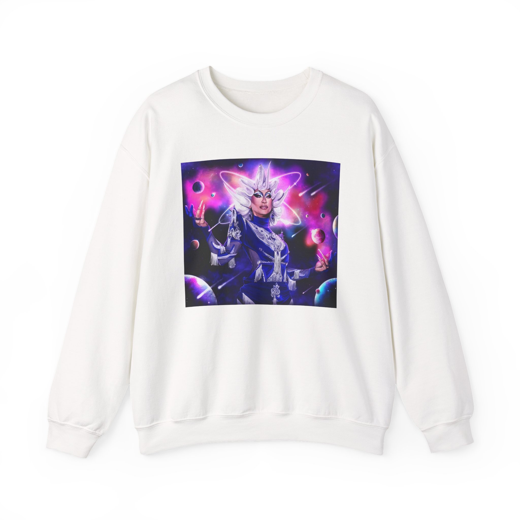 Anetra Galaxy Unisex Heavy Blendâ„¢ Crewneck Sweatshirt